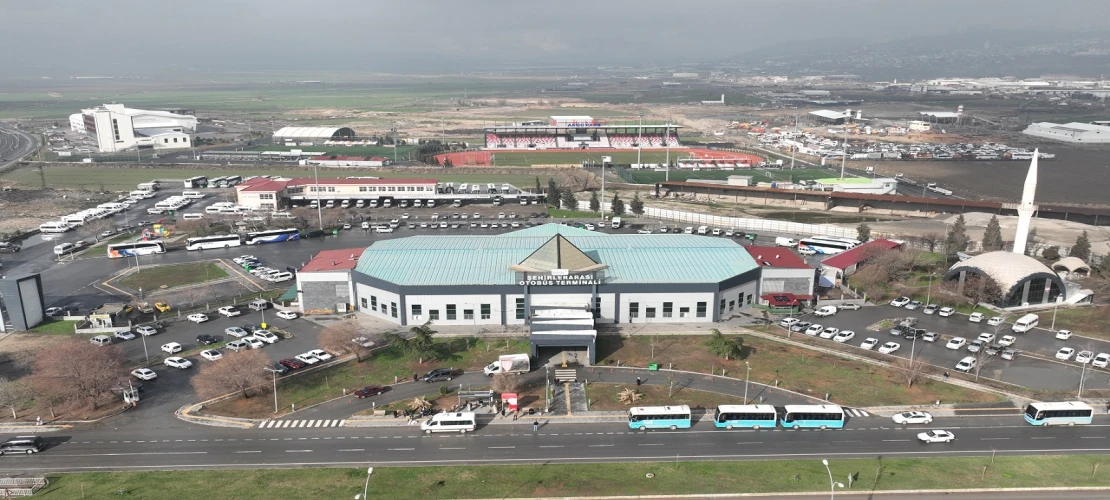 Kahramanmaraş Otogarı 2025’te Rekor Kırdı: 413 Bin Araç Giriş-Çıkışı