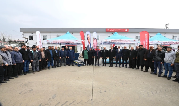 Kahramanmaraşlı Çiftçilere İş Makinesi Desteği