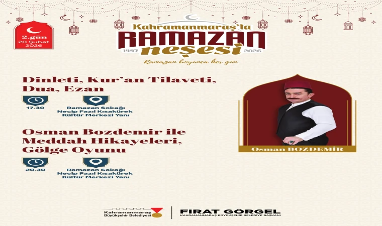 Ramazan Sokağı’nda Geleneksel Eğlence ve Maneviyat Bir Arada