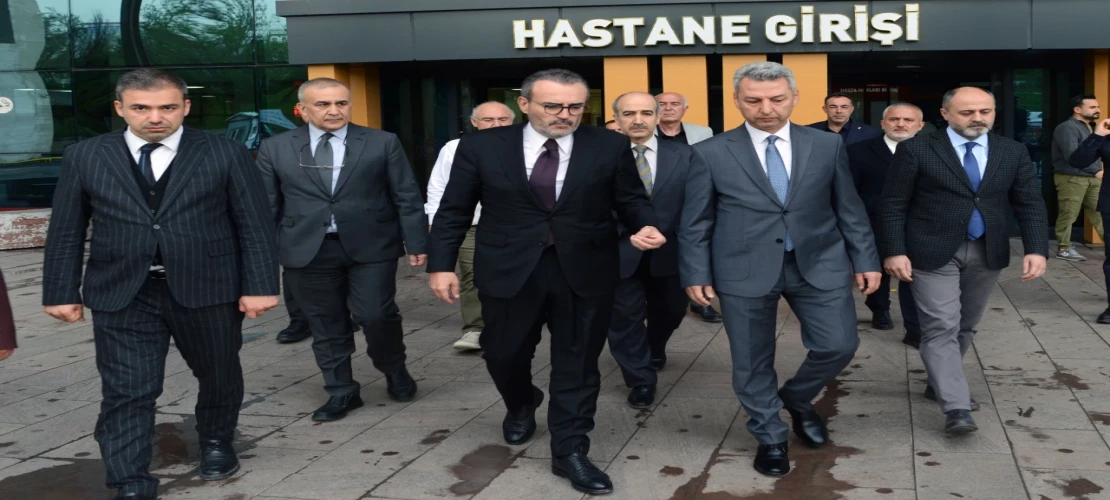 64. Dönem Kültür ve Turizm Bakanı ve AK Parti MKYK Üyesi Mahir Ünal’dan, KSÜ Tıp Fakültesi Hastanesi’ne Ziyaret