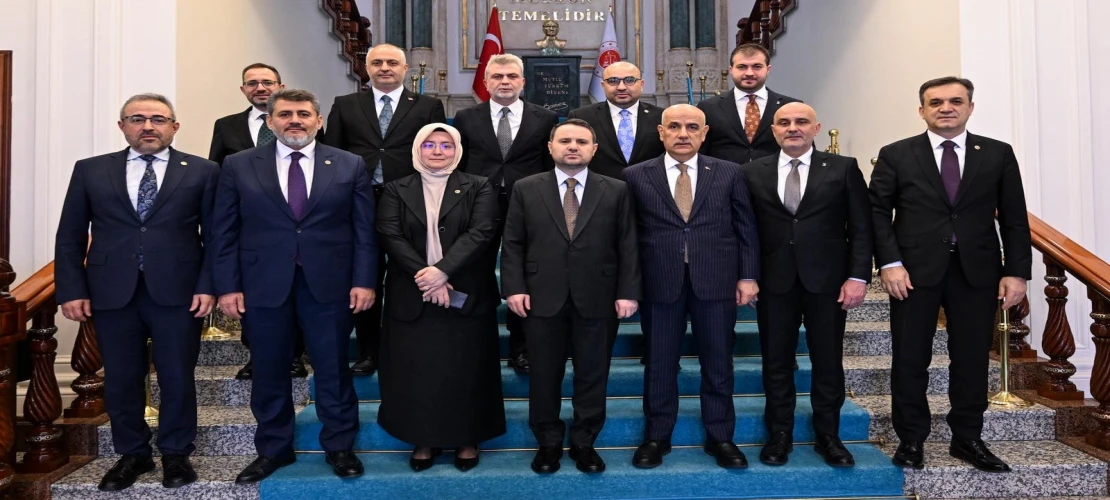 Kahramanmaraş Heyeti, Adalet Bakanı Gürlek’i Ziyaret Etti