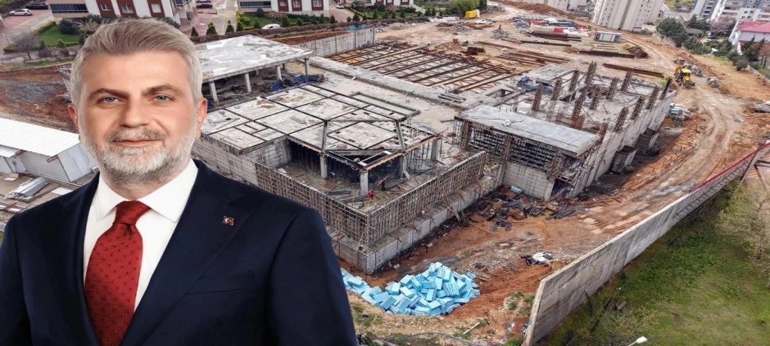 Kahramanmaraş’ın Yeni Nesil Gençlik ve Spor Kompleksi Hızla Yükseliyor