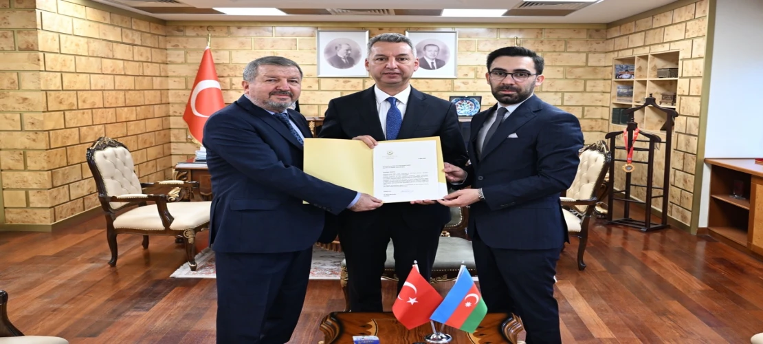 KSÜ Rektörlüğüne Atama Sonrası Azerbaycan'dan Tebrik Notası