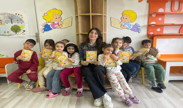 Onikişubat Belediyesi’nin minik kalplerinden Kütüphaneler Haftası’na örnek proje