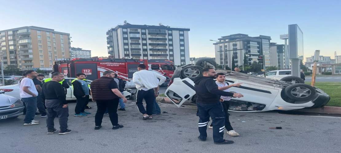 Kahramanmaraş’ta 12 saatte 4 kaza! 10 kişi hastanelik oldu