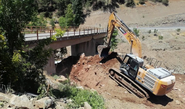 Büyükşehir’den Bertiz’in Ulaşımına Güç Katacak Yeni Bir Köprü Daha