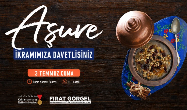 Büyükşehir’den Geleneksel Aşure İkramına Davet