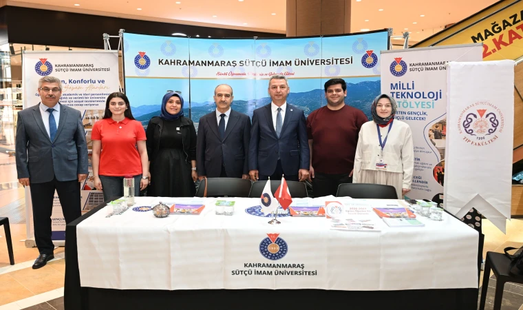 KSÜ, Piazza'da Tercih ve Tanıtım Günlerine Başladı