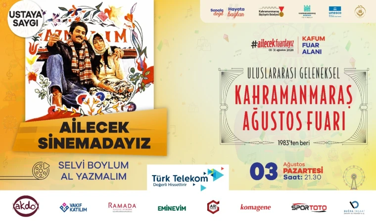Yeşilçam'ın Efsanesi Ağustos Fuarı'nda Hayat Bulacak