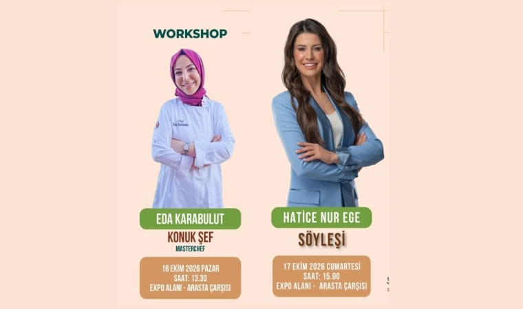 Ünlü Diyetisyen Hatice Nur Ege ve MasterChef Eda Karabulut, Onikişubat Zahire Festivali’ne geliyor