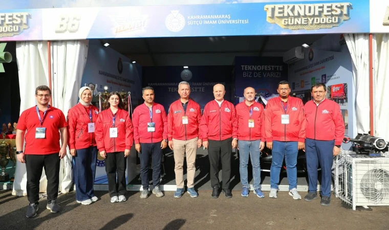 YÖK Başkanı Prof. Dr. Erol Özvar’dan KSÜ Standına Ziyaret