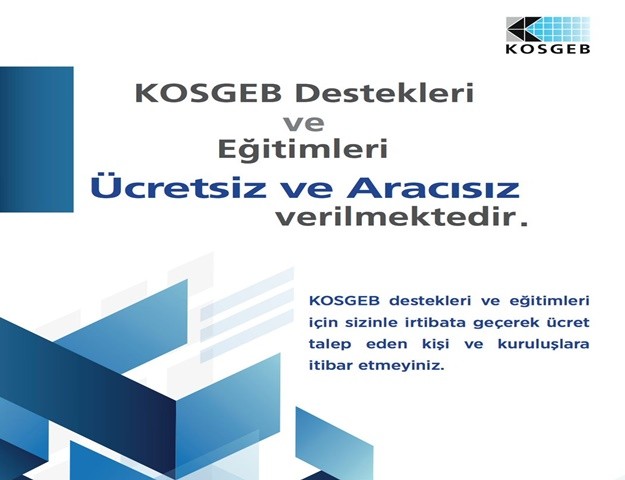 KOSGEB Mikro ve Küçük İşletmelere Hızlı Destek Programı