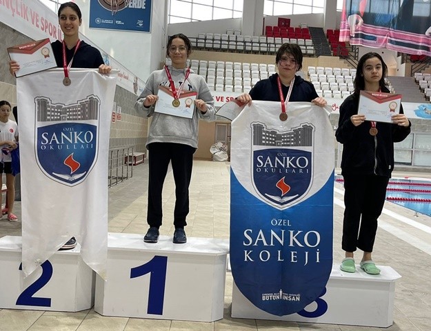 SANKO Öğrencileri İki Birincilik Kupası Ve 57 Madalya Kazandı