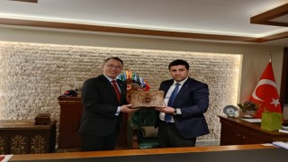 Tayvan Türkiye Temsilcisi'nden Başkan Dökme'ye Ziyaret