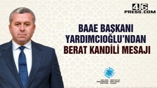 Başkan Mahmut Yardımcıoğlu’ndan Berat Kandili Mesajı 