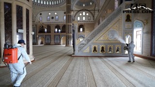 Camiler’de Dezenfeksiyon Çalışması