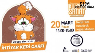 ‘İhtiyar Kedi Garfi’ Çocuklarla Buluşacak