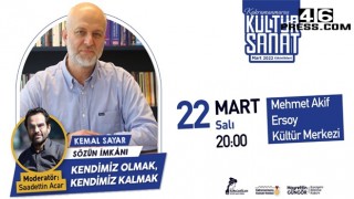 Kemal Sayar’la Söyleşi Gerçekleştirilecek