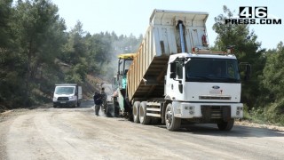 Kılavuzlu – Sarıçukur Grup Yolu Yenileniyor