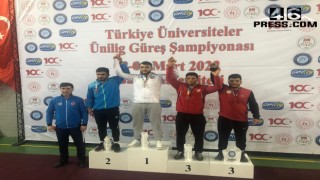 KSÜ Güreş Takımı Şampiyon Oldu