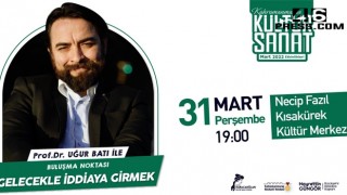 Kültür Sanat Etkinliklerinde Yazar Batı Konferansı