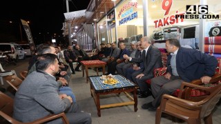 Başkan Okay’dan Vezir Hoca Bulvarı Esnafına Ziyaret