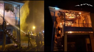 Göksun’da İkamet Yangını Korkuttu
