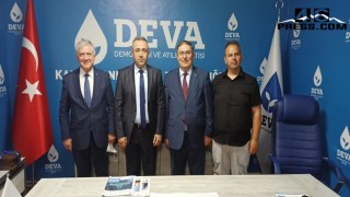 Hazine Eski Müsteşarı Deva Partili Çanakçı'dan Ziyaret