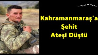 Kahramanmaraş'a Şehit Ateşi Düştü