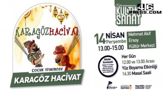 ‘Karagöz – Hacivat’ Tiyatrosu Minik İzleyicilerini Bekliyor
