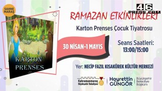 ‘Karton Prenses’ Minik İzleyicilerini Bekliyor