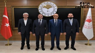 Kervancıoğlu Bakan Kirişci'yi Ziyaret Etti!