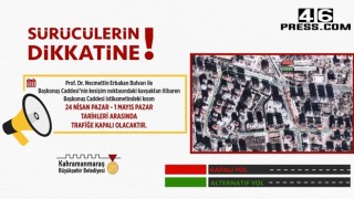 Sürücüler Alternatif Güzergâhlara Yönlendirildi!