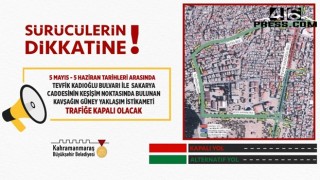 Sürücüler Alternatif Güzergâhlara Yönlendirildi!