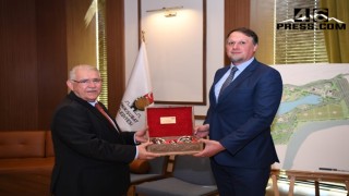 Başkan Mahçiçek, Macaristanlı Ataşeleri Misafir Etti