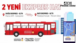 Büyükşehir’den İki Yeni Ekspres Hat