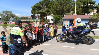 Dulkadiroğlu'nda İlköğretim Öğrencilerine Uygulamalı Trafik Eğitimi