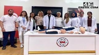 Lise Öğrencilerine Temel Yaşam Desteği Eğitimi Verildi