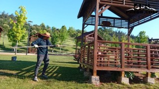 Park ve Mesire Alanlarında Bakım Onarım Çalışması