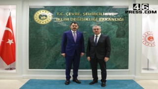 Başkan Güngör Bakan Kurum’u Ziyaret Etti