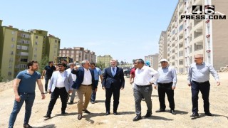 Başkan Güngör Yıldızkent Konutları’nda