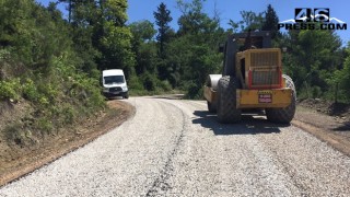 Büyükşehir Andırın’da Yol Çalışmalarına Devam Ediyor