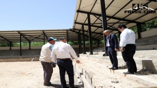 Dulkadiroğlu Belediyesi Dereköy Güreş Sahası’nı Yeniledi