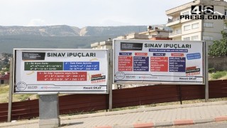 Dulkadiroğlu Belediyesi’nden Sınava Girecek Öğrencilere İpuçları