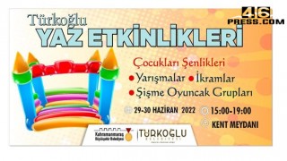 Kahramanmaraşlılar Yaz Etkinlikleriyle Müzik ve Eğlenceye Doyacak
