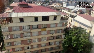 Kahramanmaraş’ta vatandaşlardan moloz tepkisi