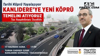 Kanlıdere’ye Yeni Köprü