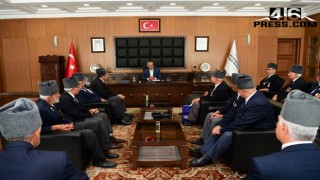 Kıbrıs Gazilerinden Başkan Güngör’e Teşekkür Ziyareti