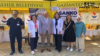 SANKO Üniversitesi "Sağlıklı Yaşam Festivali"nde