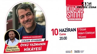 Yazar Harmancı Kültür Sanat Dostlarıyla Buluşacak
